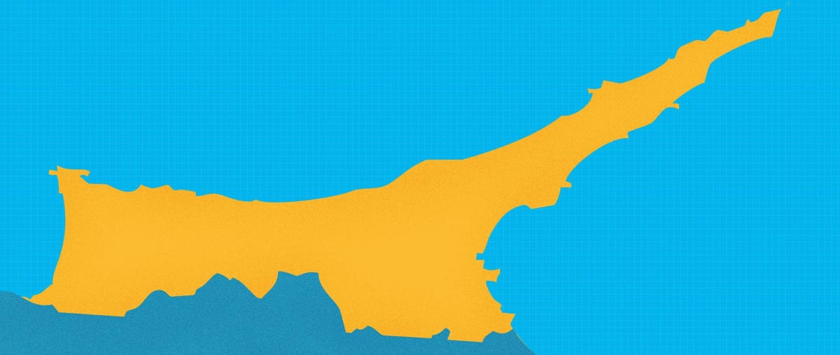نقشه قبرس شمالی تفریحی