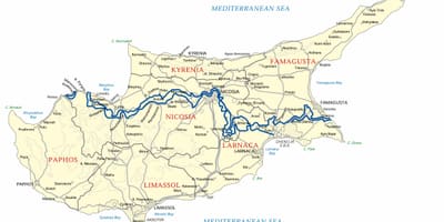 دانشگاه اروپایی قبرس نقشه