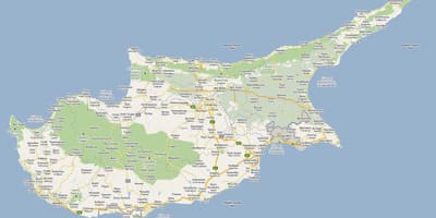 خیابان نقشه فاماگوستا قبرس