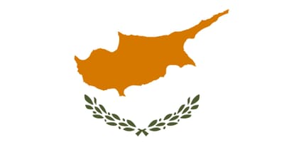 نقشه قبرس پرچم
